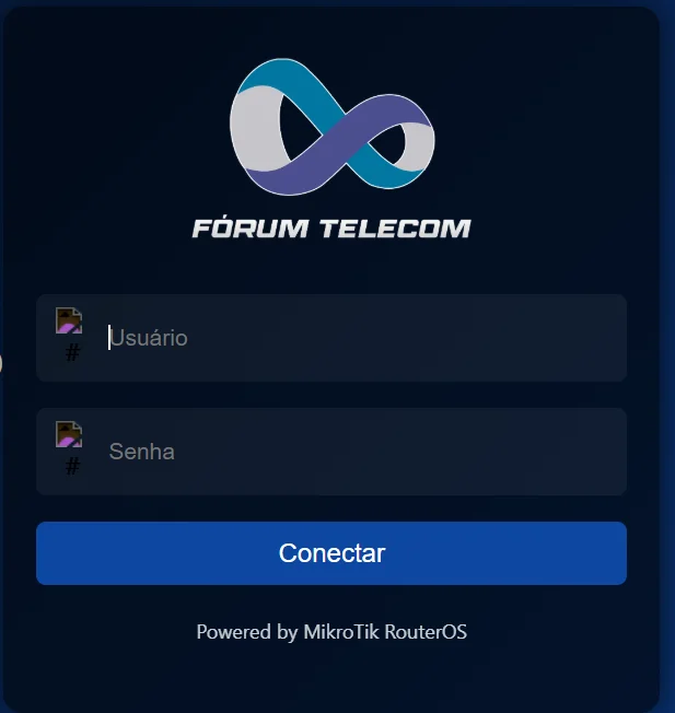 Login usuário e senha